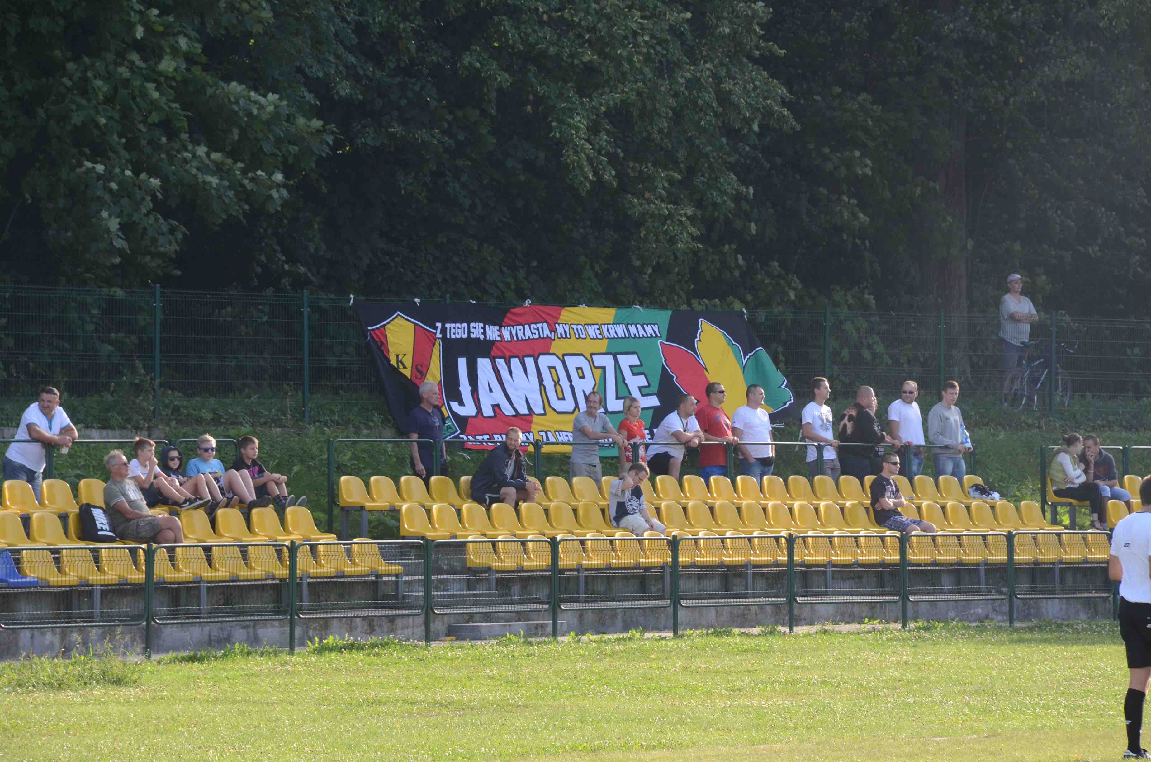 Mecz w Jaworzu w obiektywie